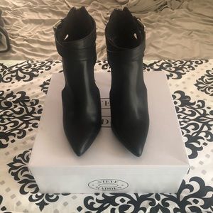 Steve Madden Black Booties